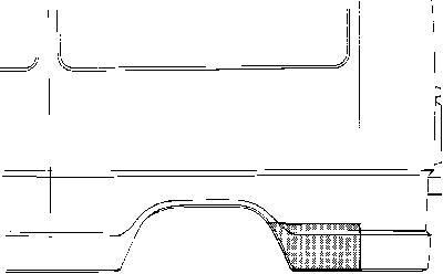 Van Wezel 3072144 боковина на MERCEDES-BENZ T1 фургон (602)