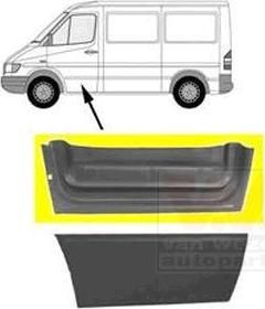 Van Wezel 3075271 дверь, кузов на VW LT 28-46 II c бортовой платформой/ходовая часть (2DC, 2DF, 2