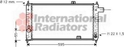 Van Wezel 37002050 радиатор, охлаждение двигателя на OPEL KADETT D (31_-34_, 41_-44_)