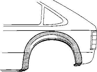 Van Wezel 3727146 боковина на OPEL KADETT D (31_-34_, 41_-44_)