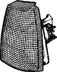 Van Wezel 3730902 фонарь указателя поворота на OPEL KADETT E Combo (38_, 48_)