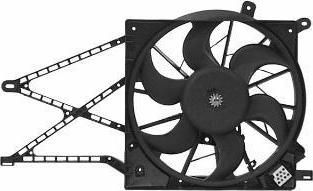 Van Wezel 3742746 вентилятор, охлаждение двигателя на OPEL ASTRA G универсал (F35_)