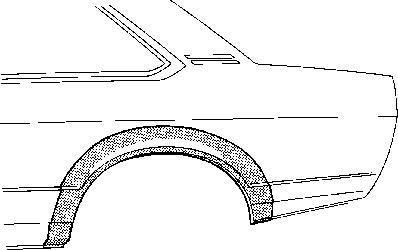 Van Wezel 3757145 боковина на OPEL ASCONA B (81_, 86_, 87_, 88_)