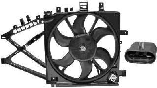 Van Wezel 3779747 вентилятор, охлаждение двигателя на OPEL CORSA C фургон (F08, W5L)