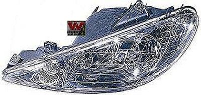 Van Wezel 4028964V основная фара на PEUGEOT 206 SW (2E/K)