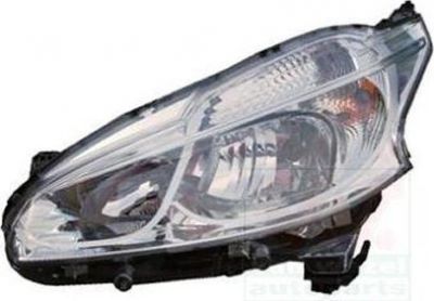 Van Wezel 4034961V основная фара на PEUGEOT 208