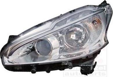 Van Wezel 4034963 основная фара на PEUGEOT 208