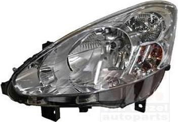 Van Wezel 4059961 основная фара на PEUGEOT PARTNER фургон