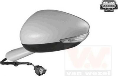 Van Wezel 4068807 наружное зеркало на PEUGEOT 508