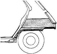 Van Wezel 4337148 боковина на RENAULT CLIO I (B/C57_, 5/357_)