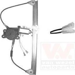 Van Wezel 4337264 подъемное устройство для окон на RENAULT CLIO I (B/C57_, 5/357_)