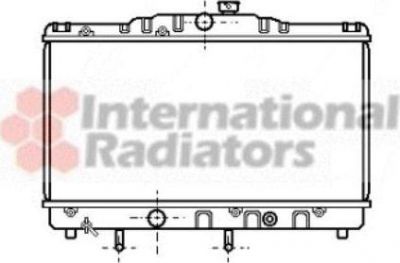 Van Wezel 53002116 радиатор, охлаждение двигателя на TOYOTA COROLLA (_E9_)