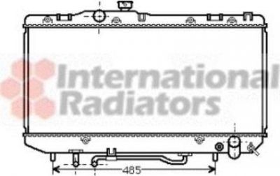 Van Wezel 53002143 радиатор, охлаждение двигателя на TOYOTA CELICA кабрио (AT18_, ST18_)