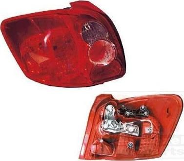 Van Wezel 5405933 задний фонарь на TOYOTA AURIS (NRE15_, ZZE15_, ADE15_, ZRE15_, NDE15_)