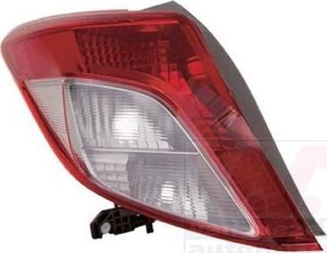 Van Wezel 5437931 задний фонарь на TOYOTA YARIS (NHP13_, NSP13_, NCP13_, KSP13_, NLP13_)