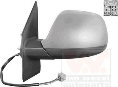 Van Wezel 5790817 наружное зеркало на VW MULTIVAN V (7HM, 7HN, 7HF, 7EF, 7EM, 7EN)