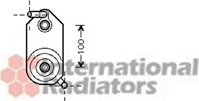 Van Wezel 58003110 масляный радиатор, двигательное масло на VW PASSAT Variant (3A5, 35I)