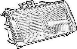 Van Wezel 5826961 основная фара на VW POLO CLASSIC (6KV2)