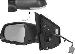 Van Wezel 5828818 наружное зеркало на VW POLO (9N_)