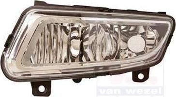 Van Wezel 5829957 фара дневного освещения на VW POLO (6R, 6C)