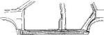 Van Wezel 5835103 накладка порога на VW PASSAT Variant (3A5, 35I)