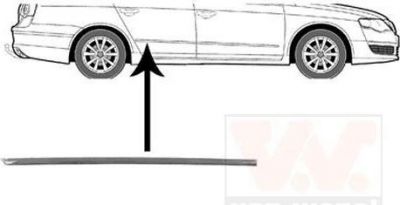 Van Wezel 5839406 облицовка / защитная накладка, дверь на VW PASSAT Variant (3C5)