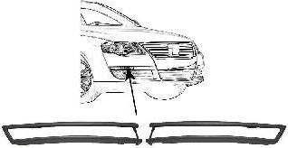 Van Wezel 5839581 облицовка, бампер на VW PASSAT Variant (3C5)