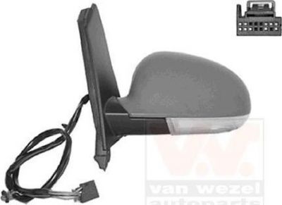 Van Wezel 5895807 наружное зеркало на VW GOLF PLUS (5M1, 521)