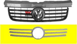 Van Wezel 5897510 решетка радиатора на VW MULTIVAN V (7HM, 7HN, 7HF, 7EF, 7EM, 7EN)