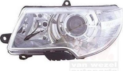 Van Wezel 7636961 основная фара на SKODA SUPERB (3T4)