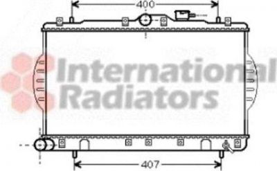 Van Wezel 82002047 радиатор, охлаждение двигателя на HYUNDAI ACCENT I (X-3)