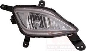 Van Wezel 8244996 противотуманная фара на HYUNDAI i30 (GD)