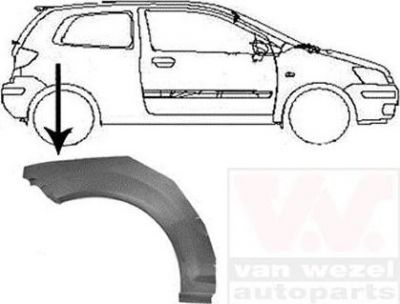 Van Wezel 8251146 боковина на HYUNDAI GETZ (TB)