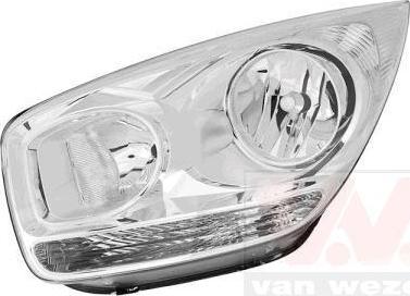 Van Wezel 8335961 основная фара на KIA VENGA (YN)