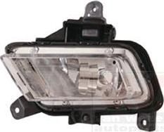 Van Wezel 8355995 противотуманная фара на KIA CEE'D Наклонная задняя часть (ED)