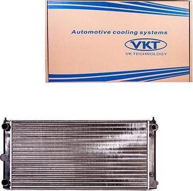 VK TECHNOLOGY Радиатор основной VW B3 630mm (353121253EF, VT 06014)
