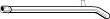 WALKER 10497 труба выхлопного газа на RENAULT CLIO III (BR0/1, CR0/1)