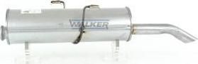 WALKER 17582 глушитель выхлопных газов конечный на PEUGEOT 306 (7B, N3, N5)