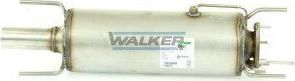 WALKER 93023 сажевый / частичный фильтр, система выхлопа ог на SAAB 9-3 (YS3F)