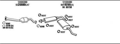 WALKER FIT16160B система выпуска ог на FIAT DUCATO фургон (230L)