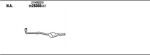 WALKER MBK023283A система выпуска ог на MERCEDES-BENZ E-CLASS (W211)