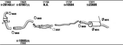 WALKER PEK024537AB система выпуска ог на PEUGEOT PARTNER фургон