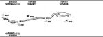 WALKER REK009040BA система выпуска ог на RENAULT CLIO II (BB0/1/2_, CB0/1/2_)