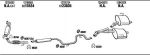 WALKER SAK017355BA система выпуска ог на SAAB 9-3 (YS3F)
