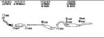 WALKER SE50008 система выпуска ог на SEAT TOLEDO I (1L)