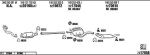 WALKER VW36079 система выпуска ог на VW GOLF III (1H1)