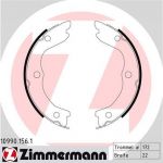ZIMMERMANN Тормозные колодки NISSAN X-TRAIL (109901561)