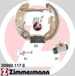 Zimmermann 20990.117.6 комплект тормозных колодок на MERCEDES-BENZ A-CLASS (W168)