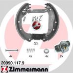 Zimmermann 20990.117.9 комплект тормозных колодок на OPEL COMBO (71_)