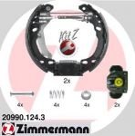 Zimmermann 20990.124.3 комплект тормозных колодок на FIAT PANDA (169)